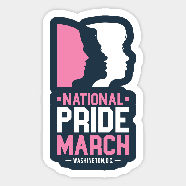 National Pride March Washington | LGBT | Political Trending Sticker by AbigailAdams